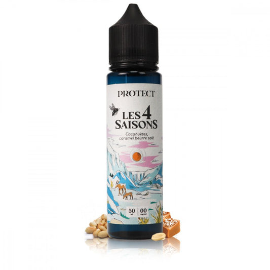E-liquide Cacahuètes Caramel Beurre Salé 50ml Les 4 Saisons (L'Hiver) - Protect
