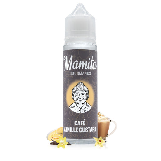 E-liquide Café Vanille Custard 50ml Mamita - Biarritz Lab