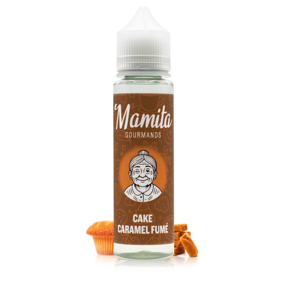 E-liquide Cake Caramel Fumé 50ml Mamita - Biarritz Lab
