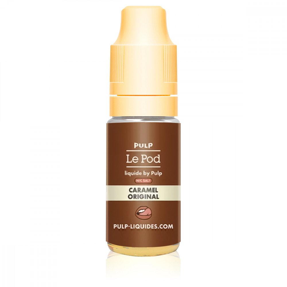 E-liquide Caramel Original 10ml Le Pod Liquide - Pulp