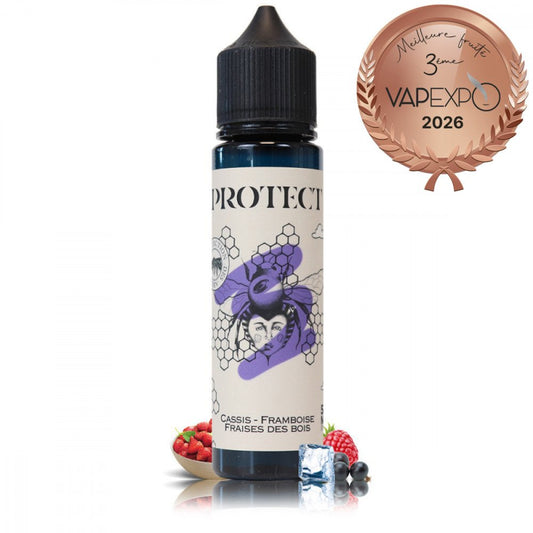 E-liquide Cassis Framboise Fraises des Bois 50ml Parrainage - Protect