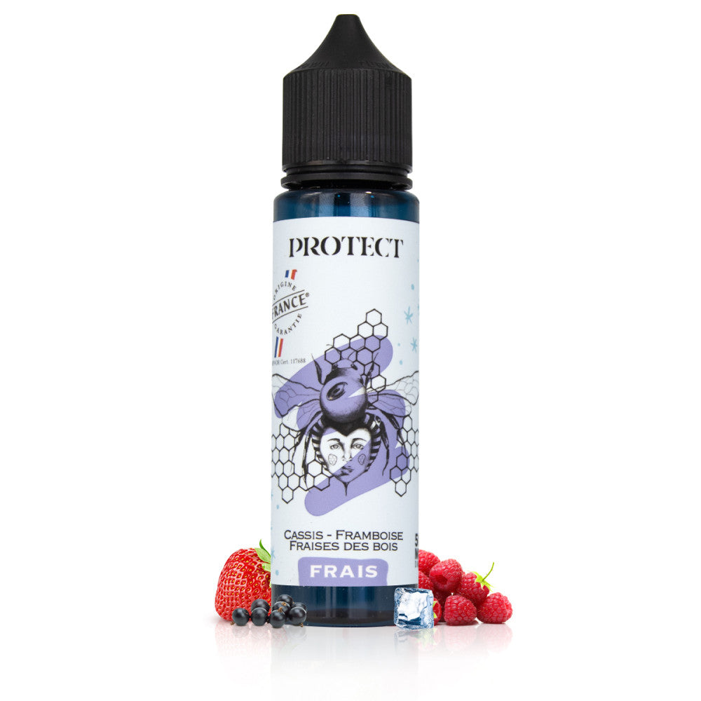 E-liquide Cassis Framboise Fraises des Bois Frais 50ml Parrainage - Protect