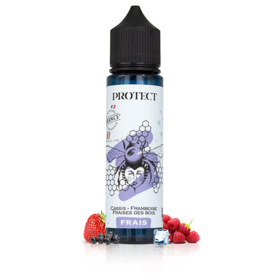 E-liquide Cassis Framboise Fraises des Bois Frais 50ml Parrainage - Protect
