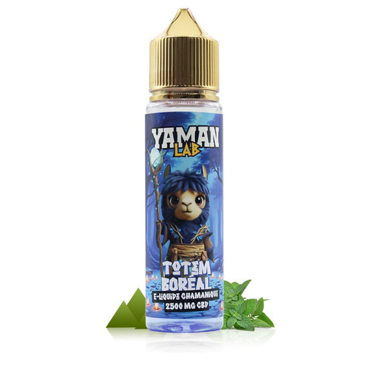 E-liquide CBD Totem Boreal 50ml - Yaman Lab