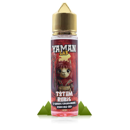 E-liquide CBD Totem Rubis 50ml - Yaman Lab