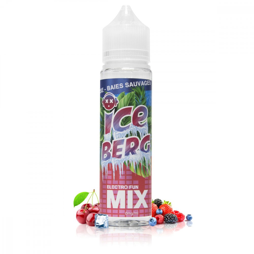 E-liquide Cerise Baies Sauvages 50ml Iceberg Mix - O'Jlab