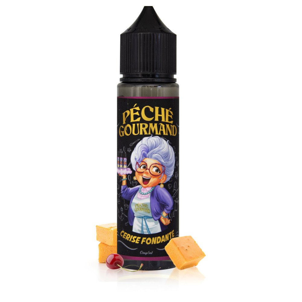 E-liquide Cerise Fondante 50ml Péché Gourmand - O'Jlab