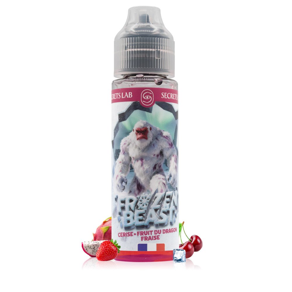 E-liquide Cerise Fruit du Dragon Fraise 50ml Frozen Beast - Secret's Lab