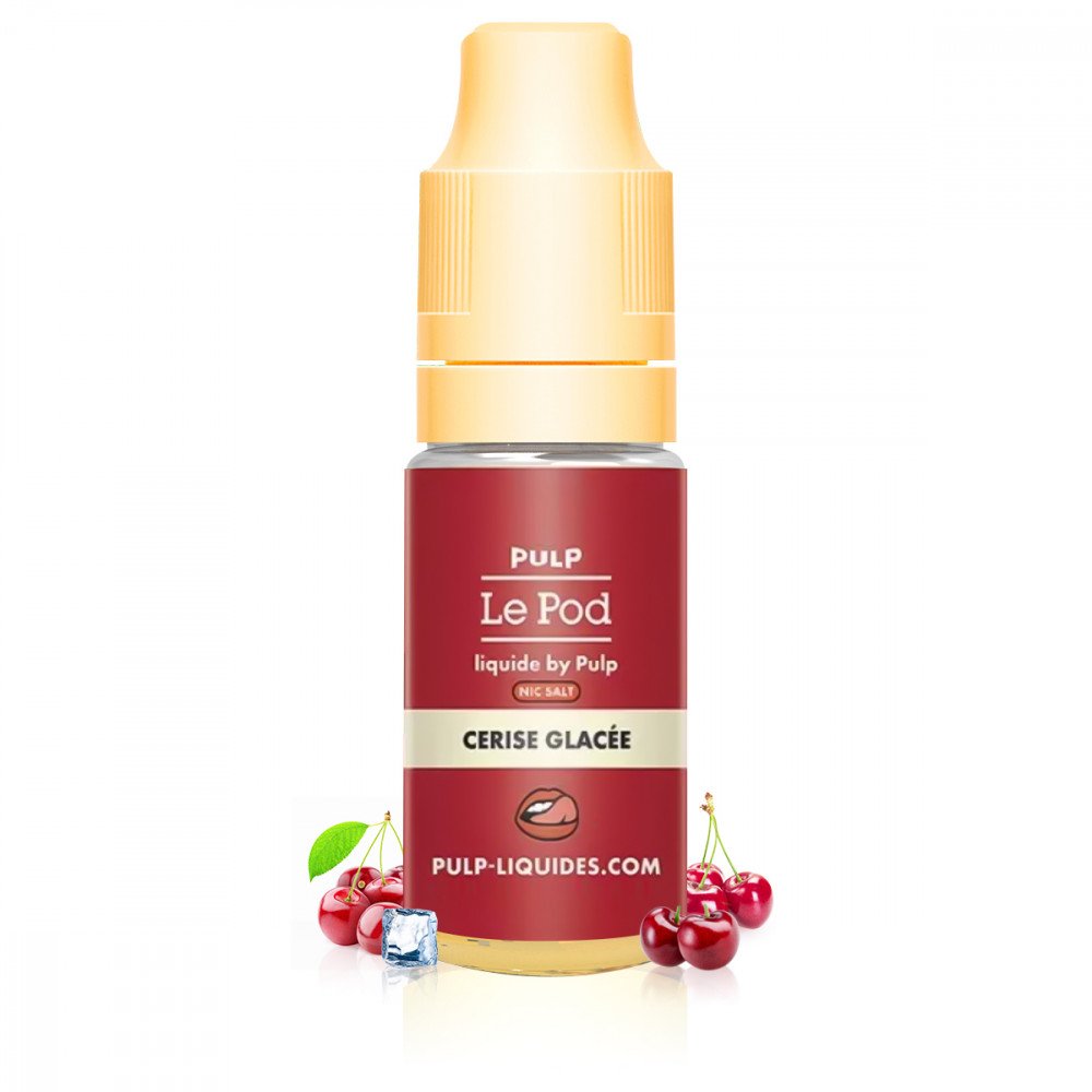 E-liquide Cerise Glacée 10ml Le Pod Liquide - Pulp