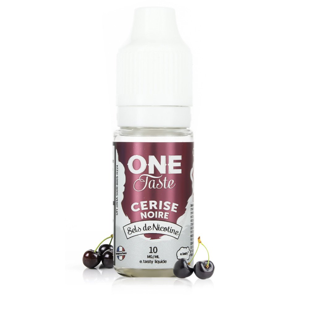 E-liquide Cerise Noire Sels de Nicotine 10ml One Taste - E.Tasty