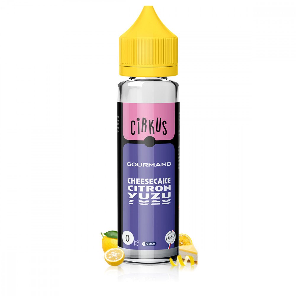 E-liquide Cheesecake Citron Yuzu 50ml - Cirkus