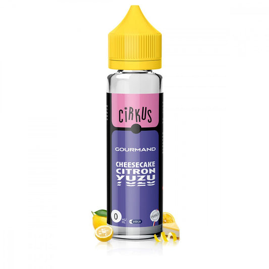E-liquide Cheesecake Citron Yuzu 50ml - Cirkus