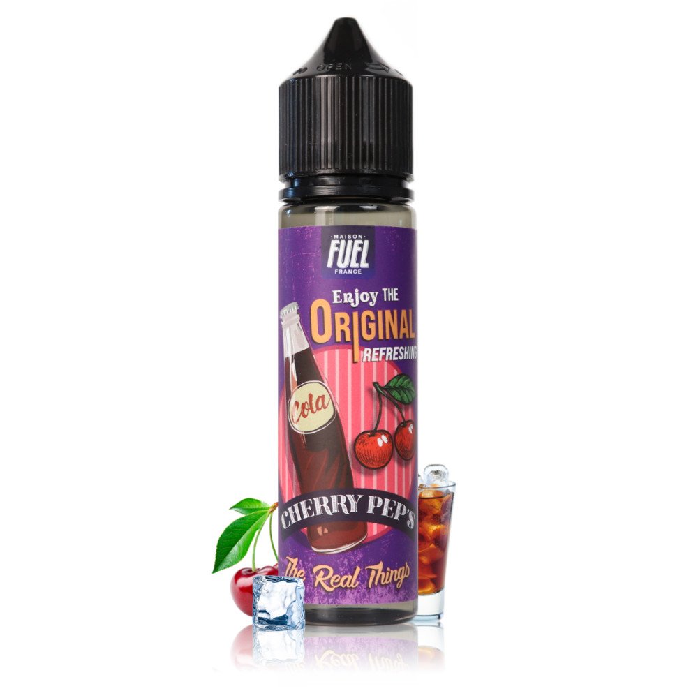E-liquide Cherry Pep's 50ml - Maison Fuel