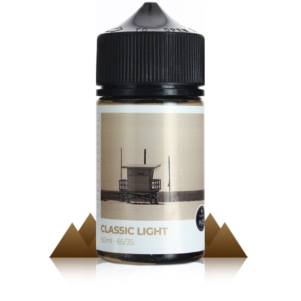 E-liquide Classic Light 50ml Classic Series - Laboratoire H2O