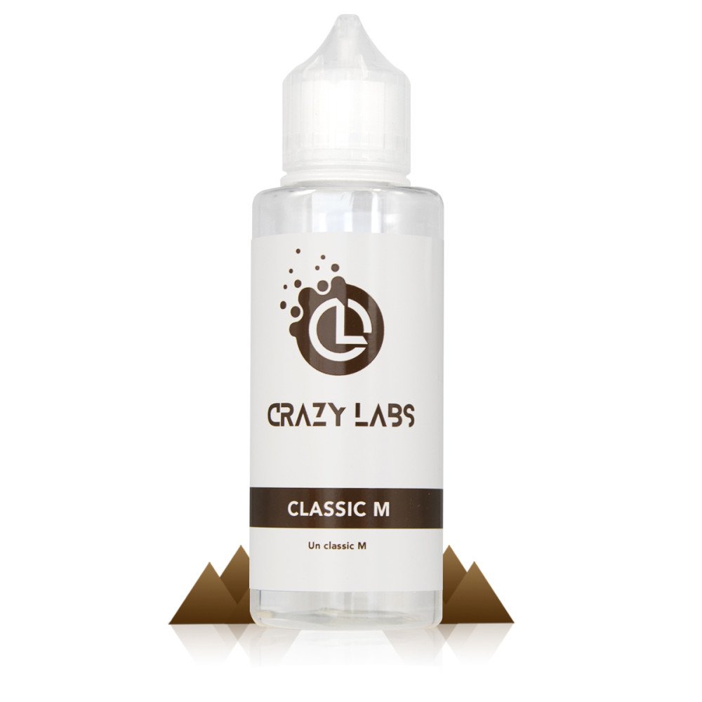E-liquide Classic M 100ml - Crazy Labs
