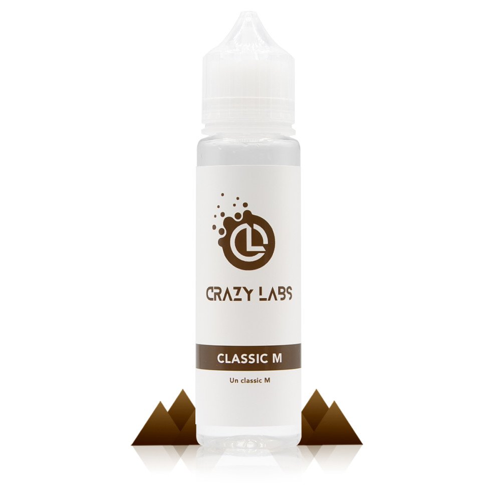 E-liquide Classic M 50ml - Crazy Labs