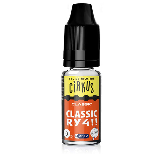 E-liquide Classic RY4 Sel de Nicotine - Cirkus