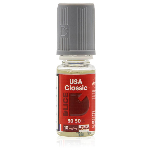 E-liquide Classic USA Classic Sel de Nicotine - Dlice