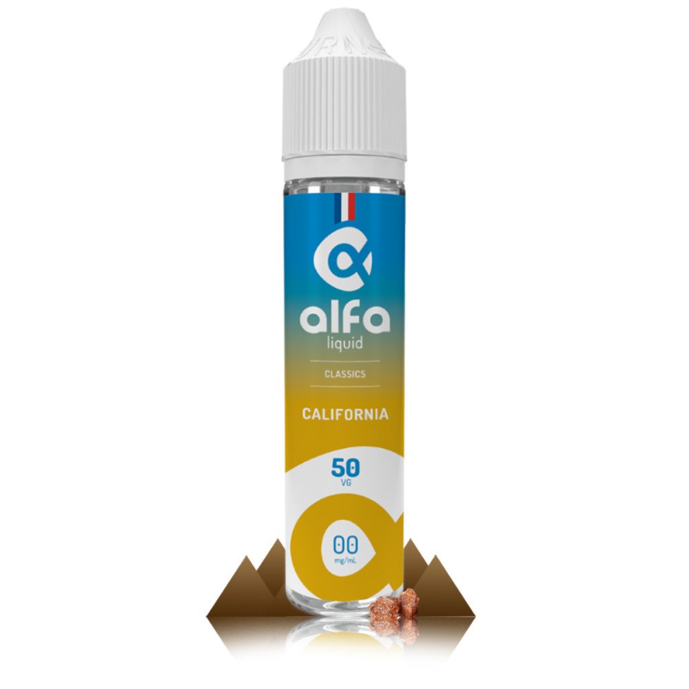 E-liquide Classics California 50ml - Alfaliquid