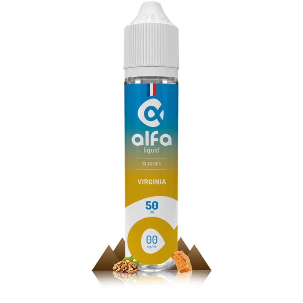 E-liquide Classics Virginia 50ml - Alfaliquid