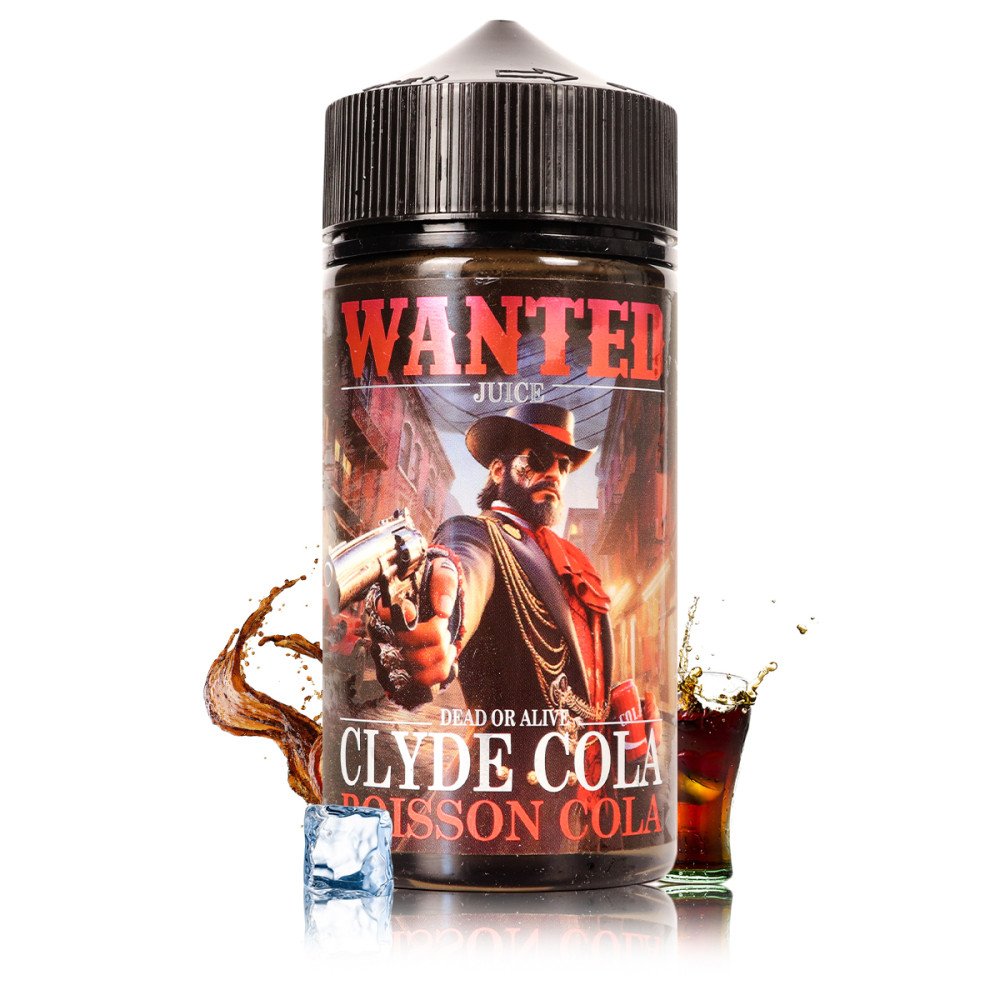 E-liquide Clyde Cola 200ml Wanted Juice - Guilab