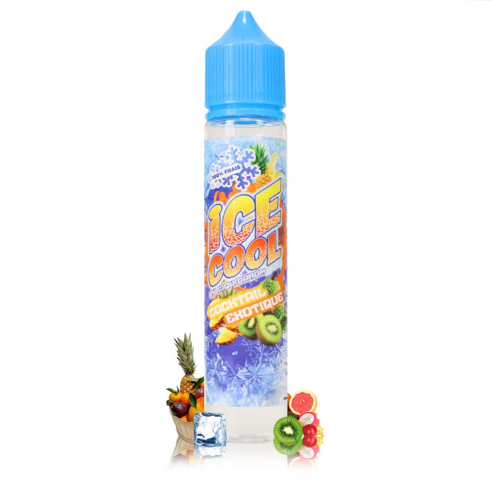 E-liquide Cocktail Exotique 50ml Ice Cool - LiquidArom