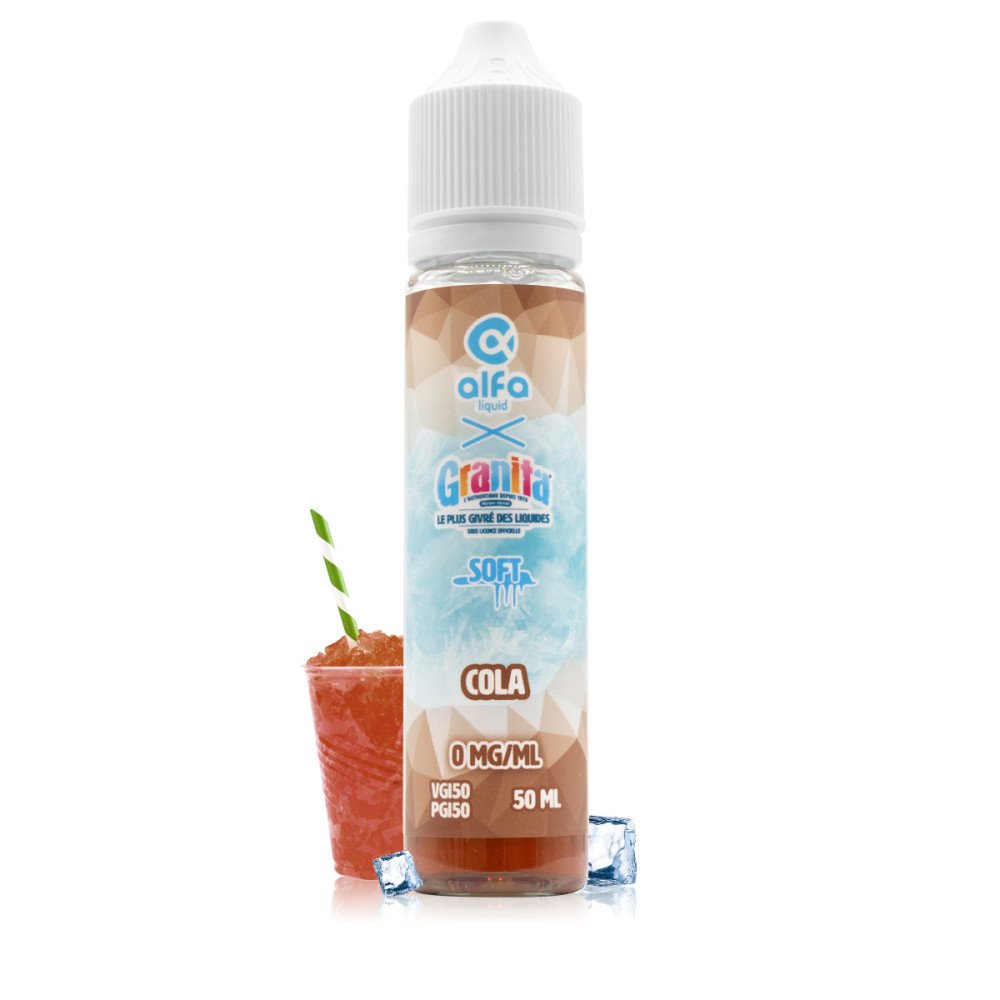 E-liquide Cola 50ml Granita Soft - Alfaliquid