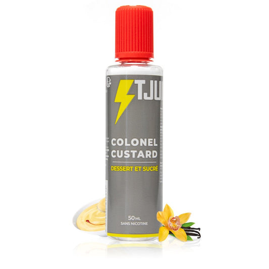E-liquide Colonel Custard 50ml - T-Juice