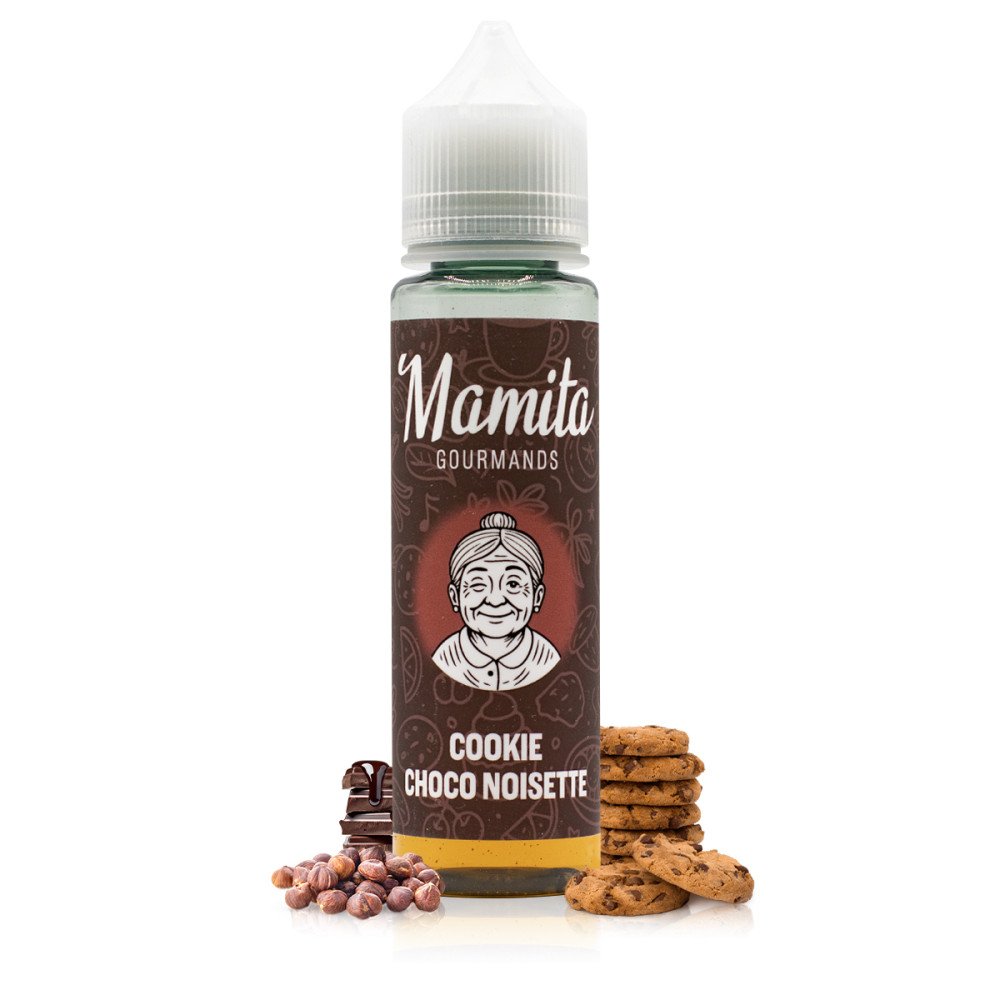 E-liquide Cookie Choco Noisette 50ml Mamita - Biarritz Lab