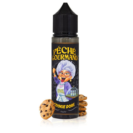 E-liquide Cookie Doré 50ml Péché Gourmand - O'Jlab