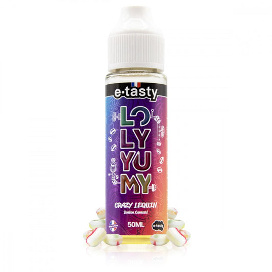 E-liquide Crazy Lequin 50ml Loly Yumy - E.Tasty