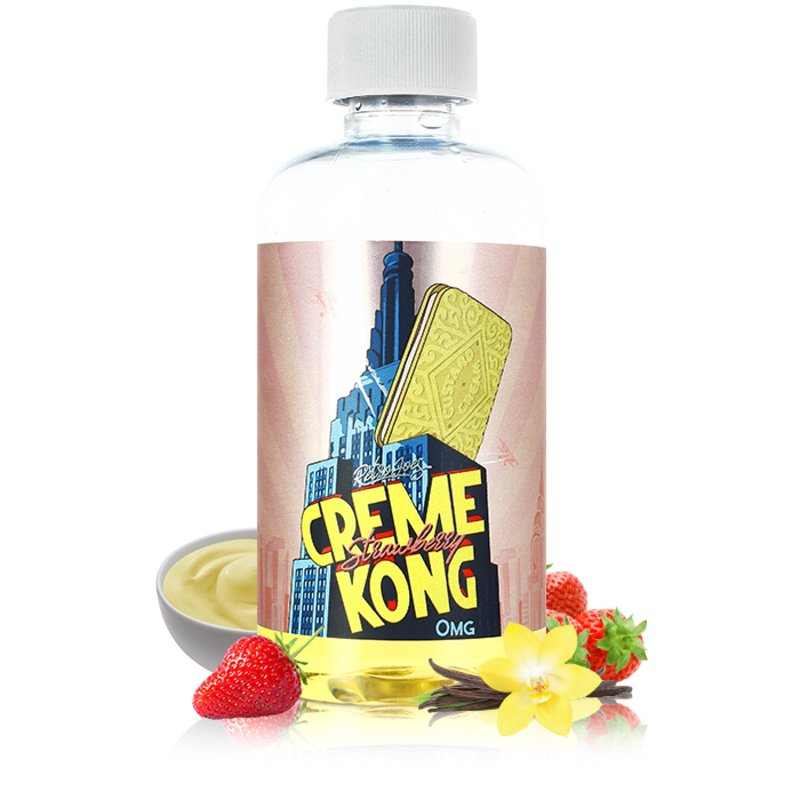 E-liquide Creme Kong Strawberry 200ml - Joe's Juice