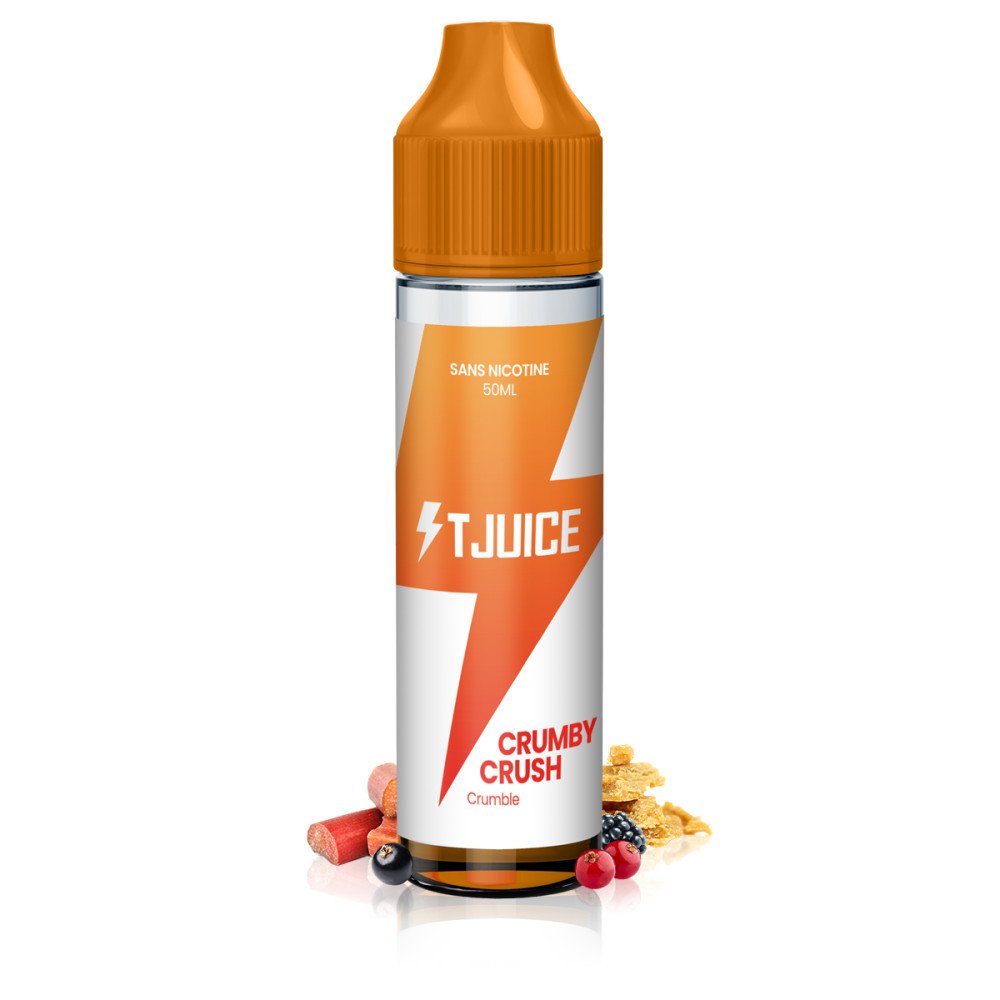E-liquide Crumby Crush 50ml - T-Juice