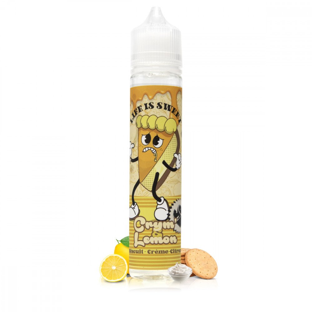 E-liquide Crym' & Lemon 50ml - Life is Sweet