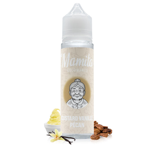 E-liquide Custard Vanille Pécan 50ml Mamita - Biarritz Lab