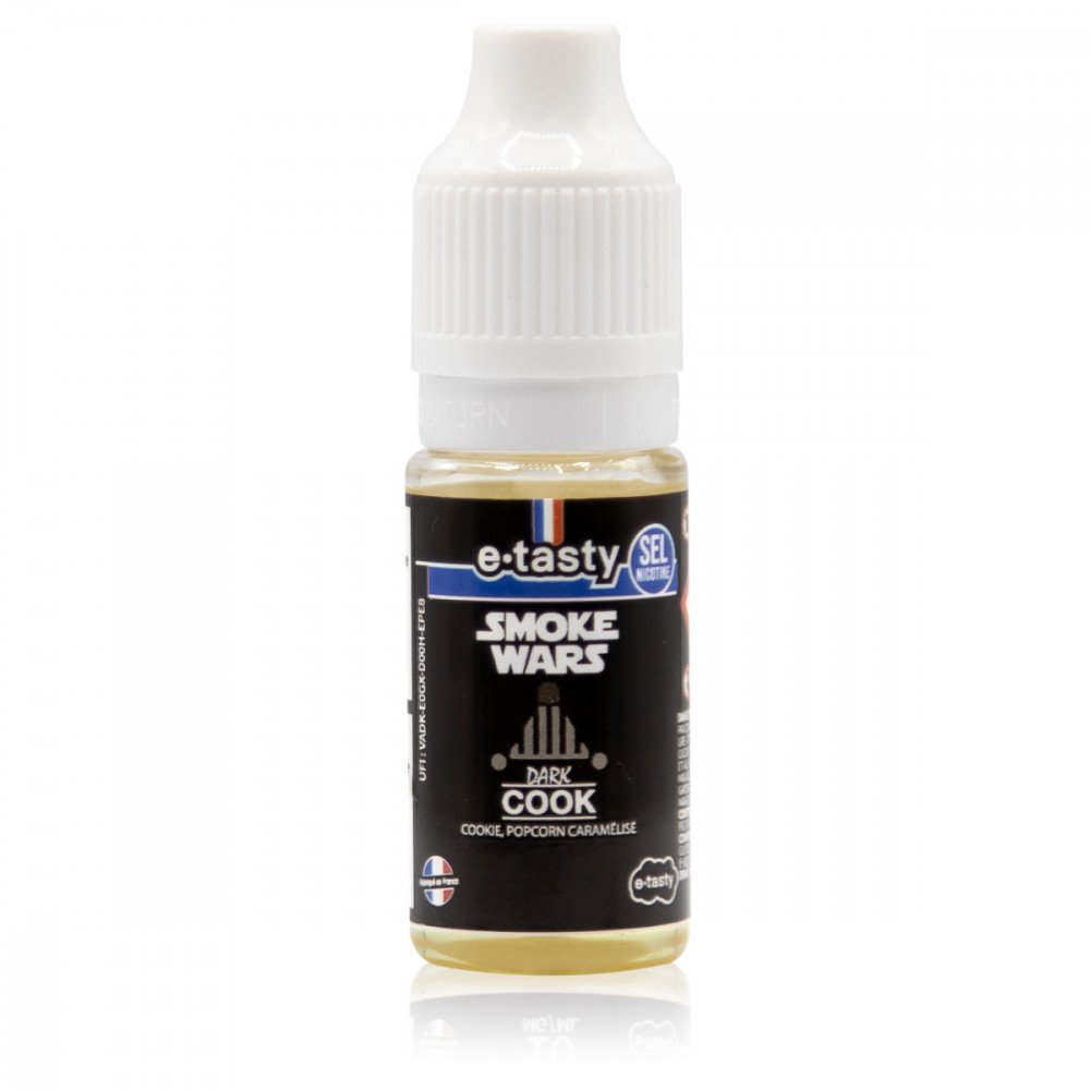 E-liquide Dark Cook Sel de Nicotine 10ml Smoke Wars - E.Tasty