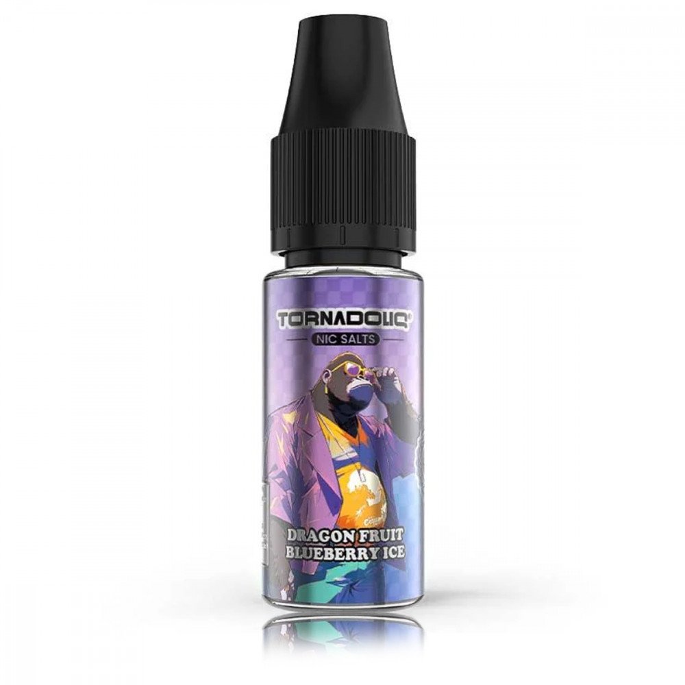 E-liquide Dragon Fruit Blueberry Ice 10ml Sel de Nicotine - Tornado