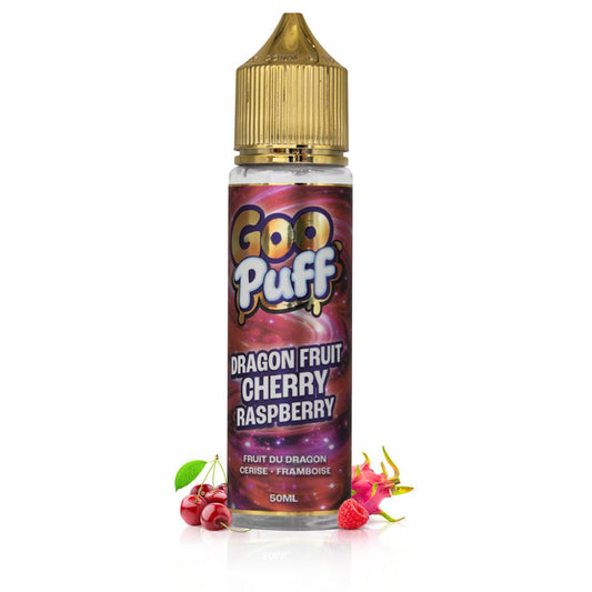 E-liquide Dragon Fruit Cherry Raspberry 50ml Goo Puff - Guilab