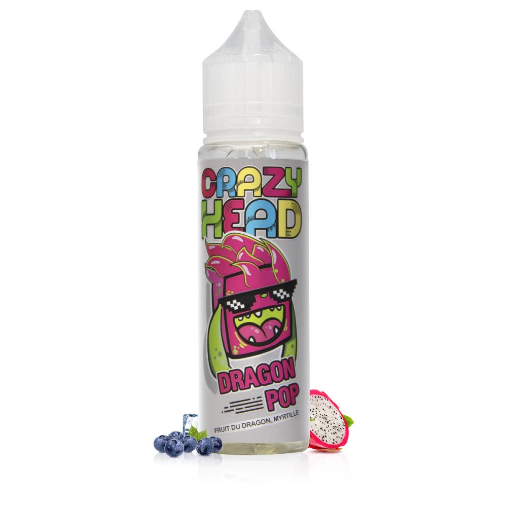 E-liquide Dragon Pop 50ml Crazy Head - Flavor Hit