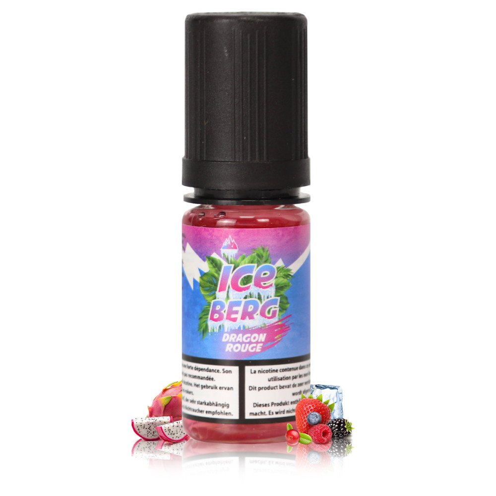 E-liquide Dragon Rouge Sel de Nicotine Iceberg - O'Jlab