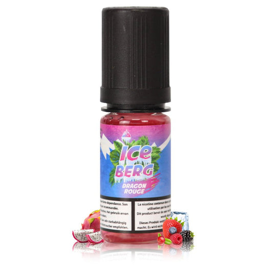 E-liquide Dragon Rouge Sel de Nicotine Iceberg - O'Jlab