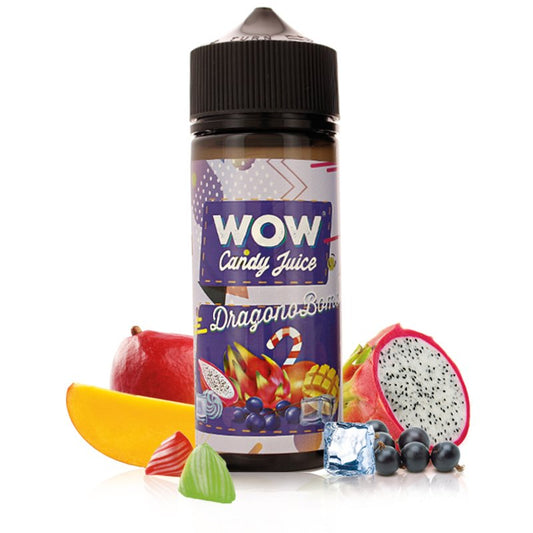 E-liquide Dragonobomb 100ml Wow Candy Juice - Made In Vape