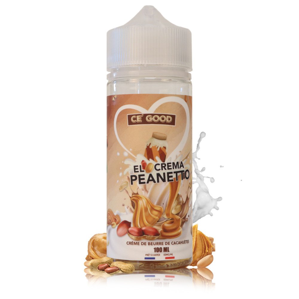 E-liquide El Crema Peanetto 100ml - Ce'Good