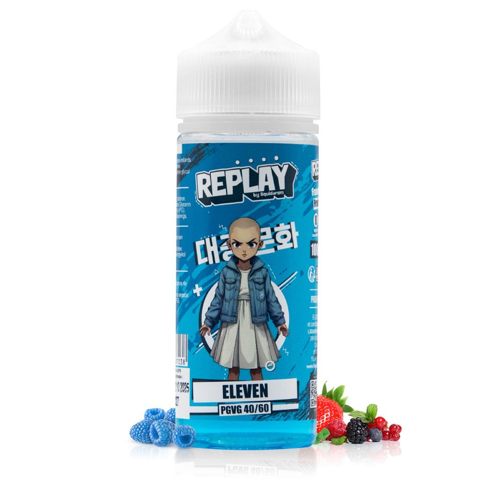 E-liquide Eleven 100ml Replay - LiquidArom