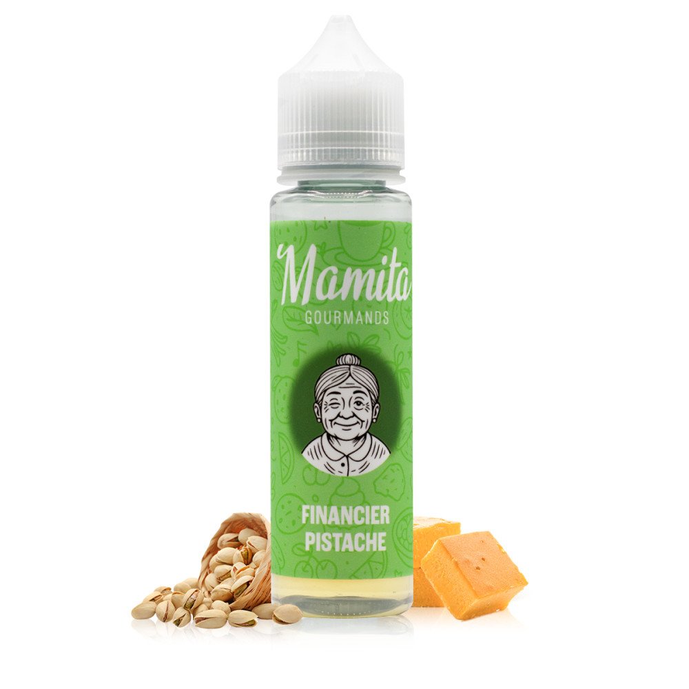E-liquide Financier Pistache 50ml Mamita - Biarritz Lab