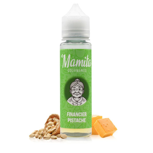 E-liquide Financier Pistache 50ml Mamita - Biarritz Lab