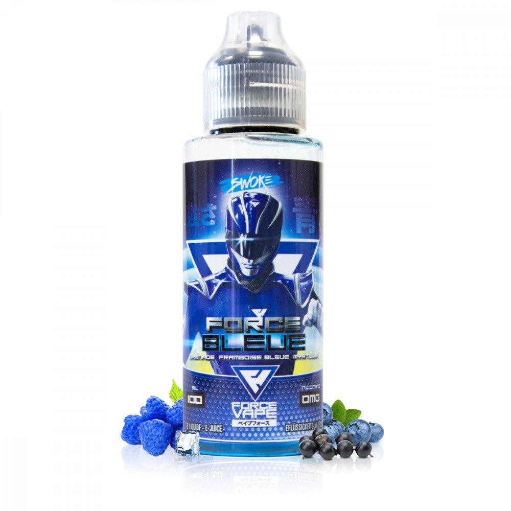 E-liquide Force Bleue 100ml Force Vape - Swoke