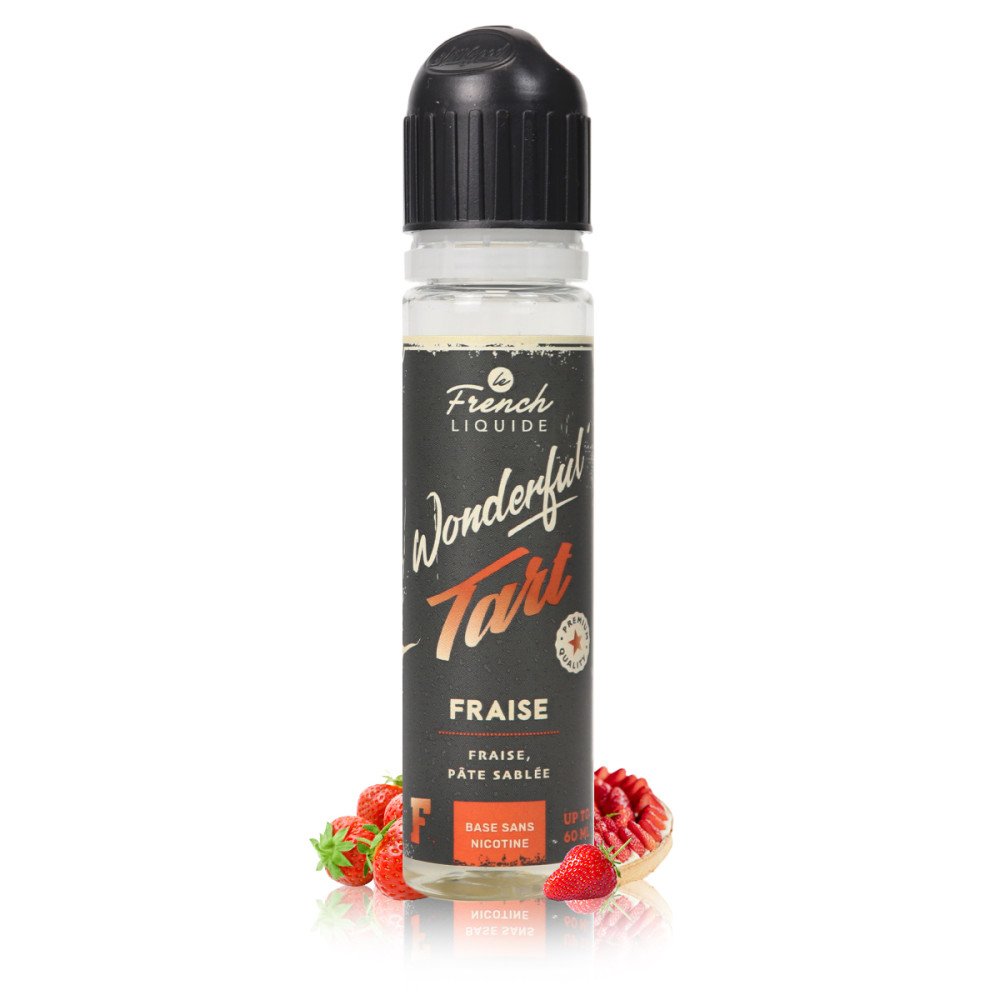 E-liquide Fraise 50ml Wonderful Tart - Le French Liquide