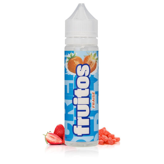 E-liquide Fraise Crème 50ml - Fruitos