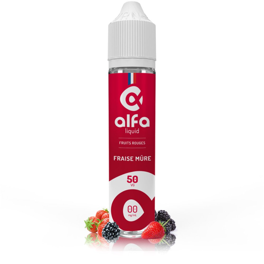 E-liquide Fraise Mûre 50ml - Alfaliquid